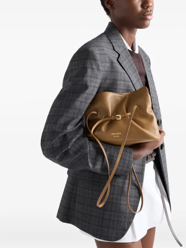 Prada Dada Small Nappa Leather Bag | Neutrals | FARFETCH CA