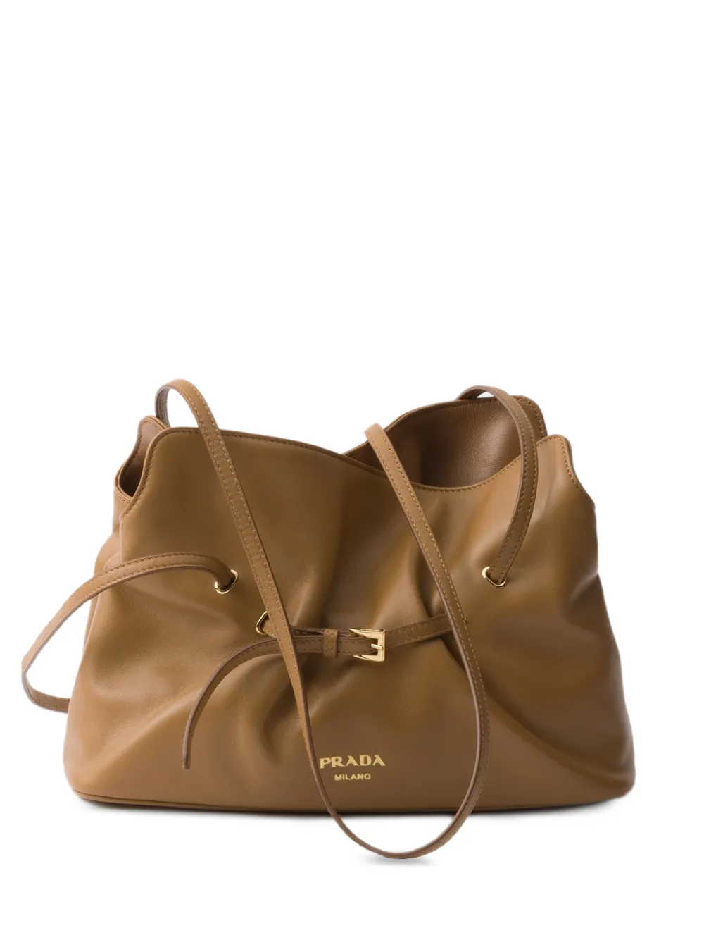 Prada Dada small nappa leather bag - Toni neutri