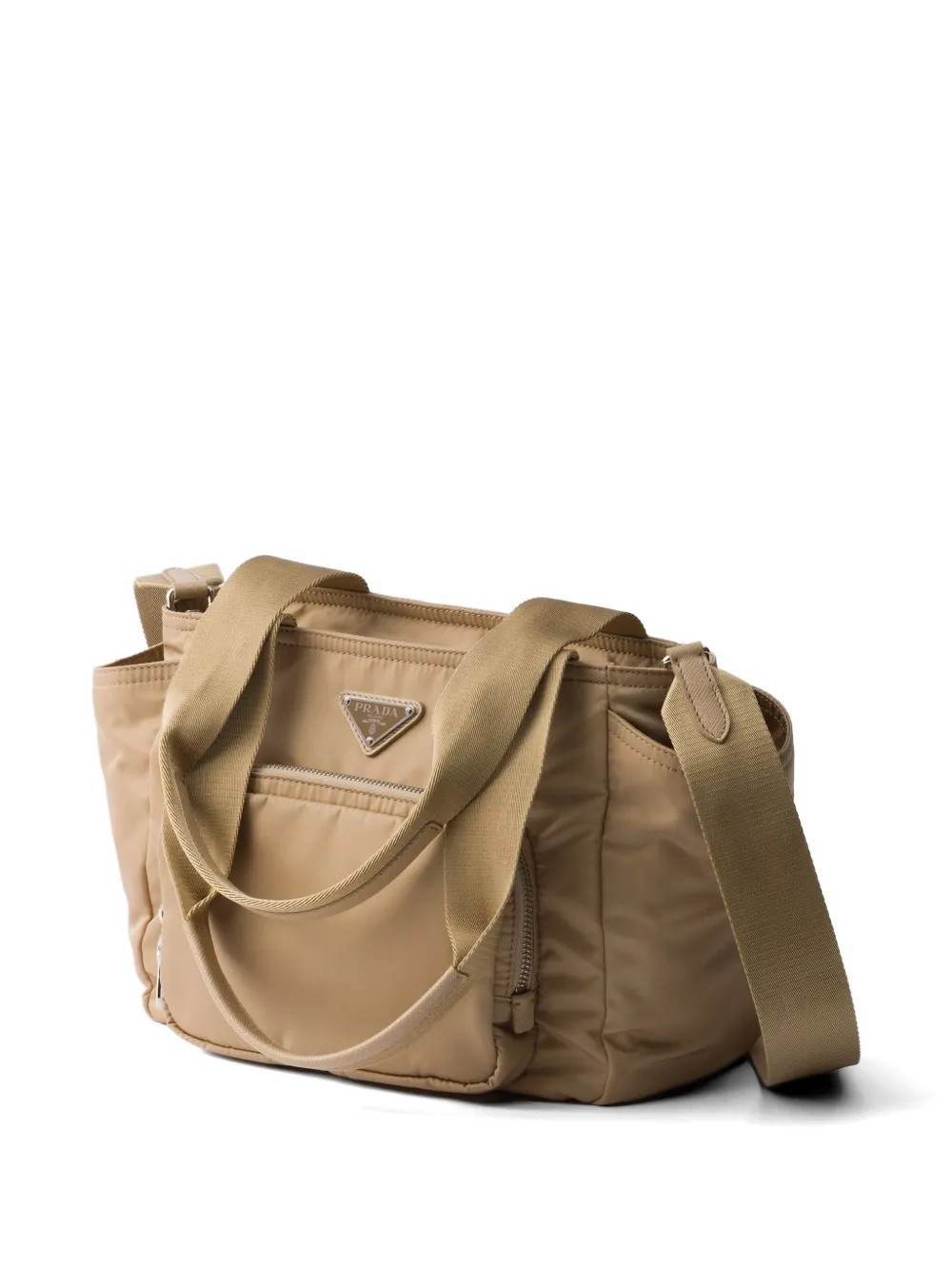Prada Re-Nylon shopper Beige