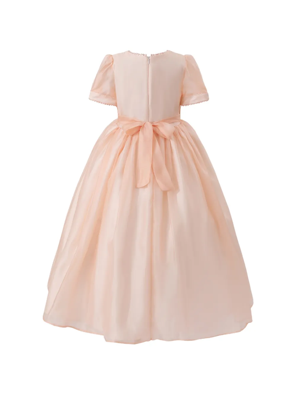 Tulleen Jurk met pofmouwen Roze