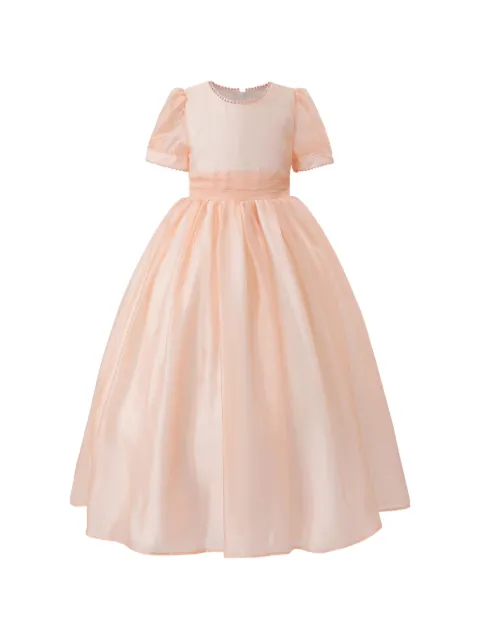 Tulleen vestido con mangas farol