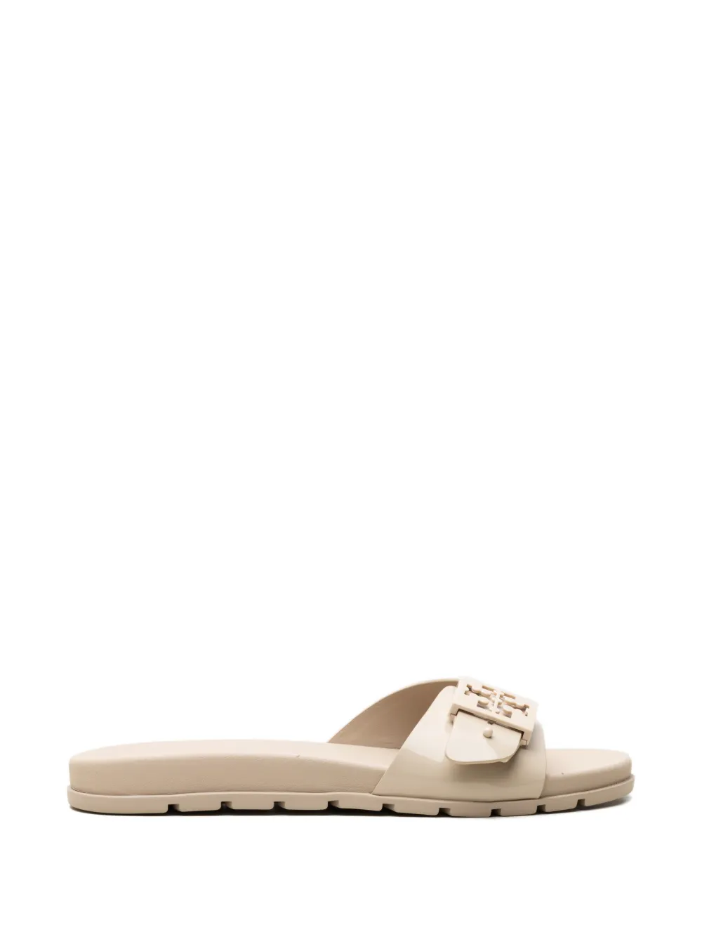 Tory Burch Mellow buckle-fastening slides - Nude