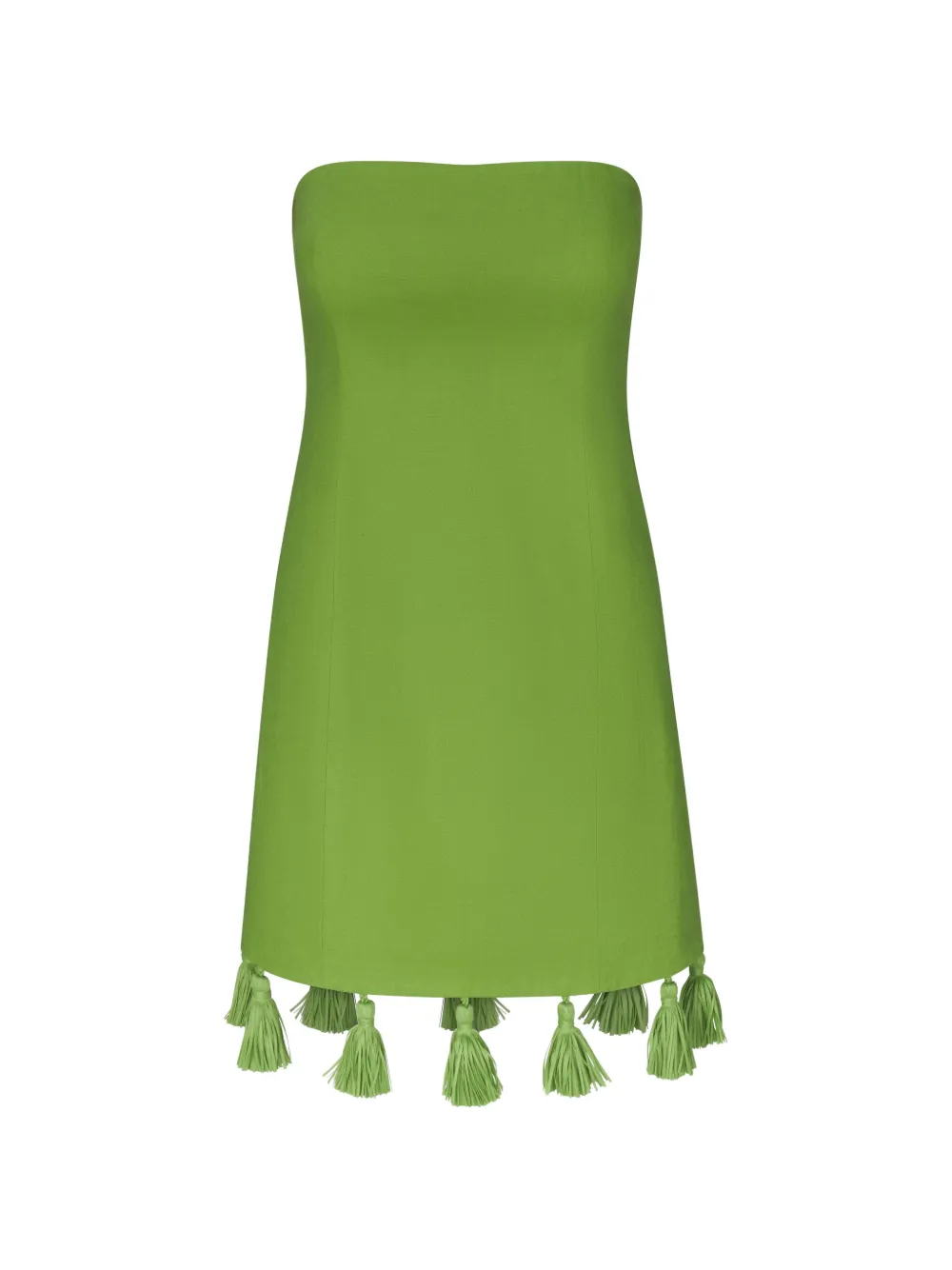 Simon Miller Freya Strapless Mini Dress In Green
