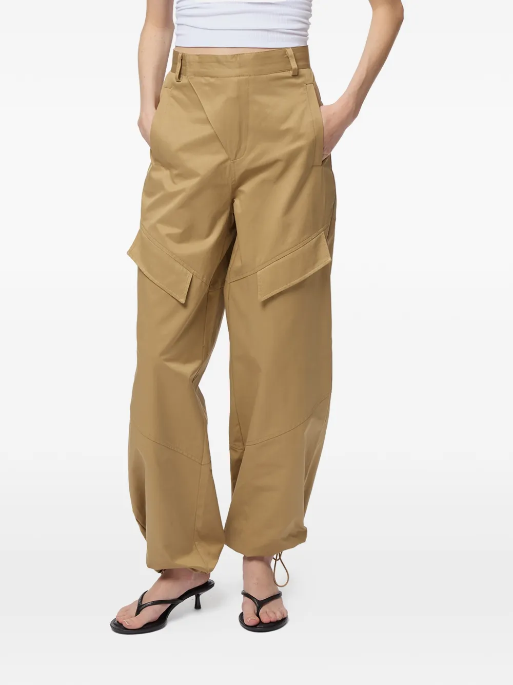 Apparis Kate cargo broek Beige