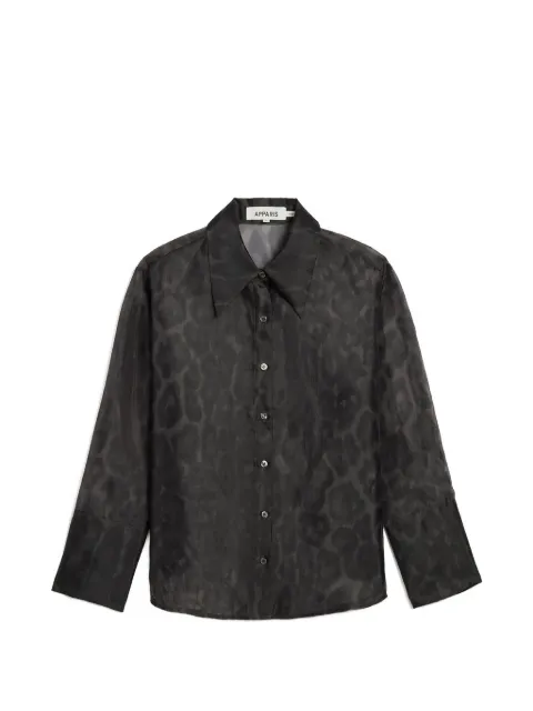 Apparis Tyra leopard-print shirt