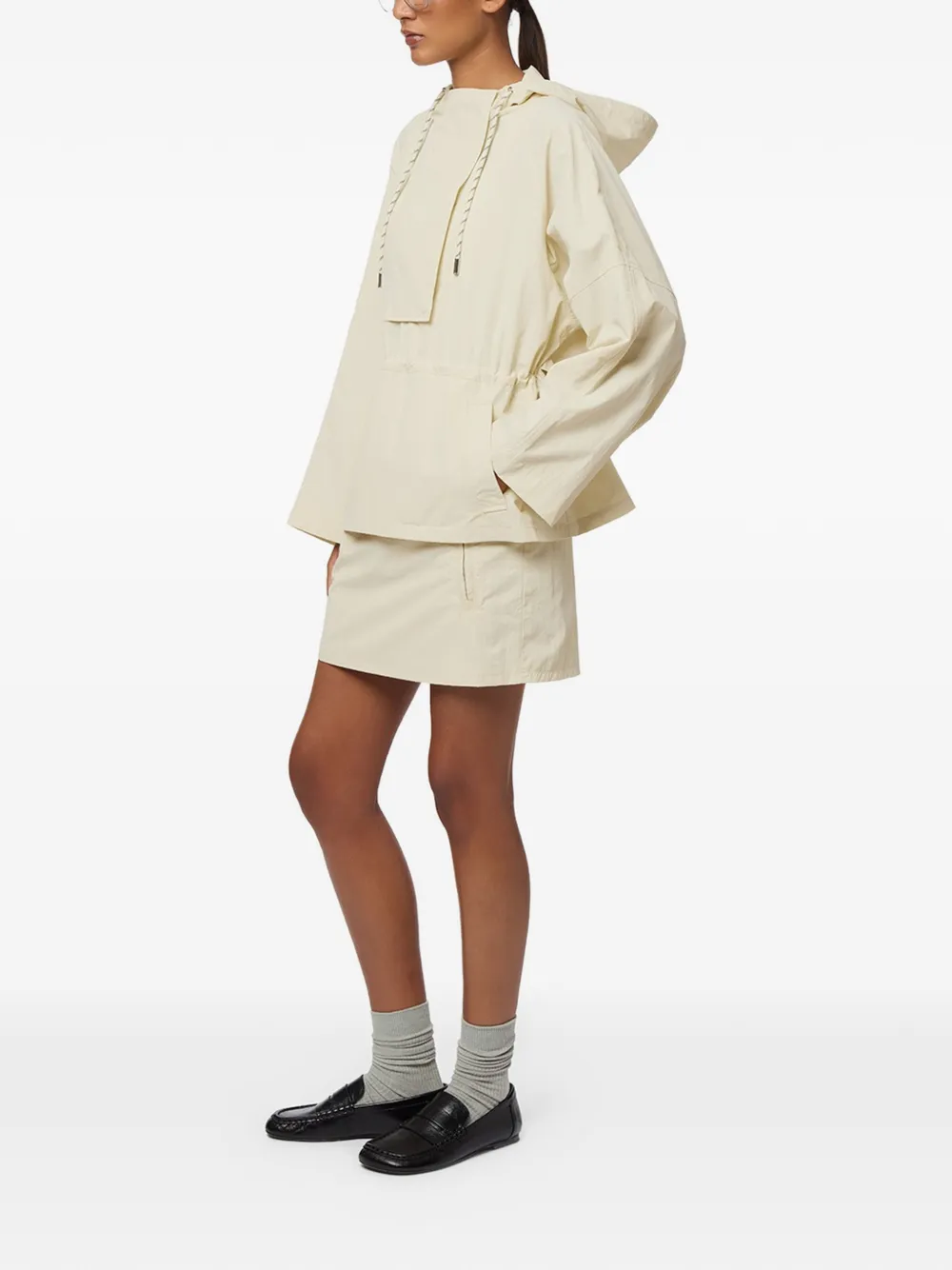  Apparis Sky Hooded Windbreaker - Neutrals 