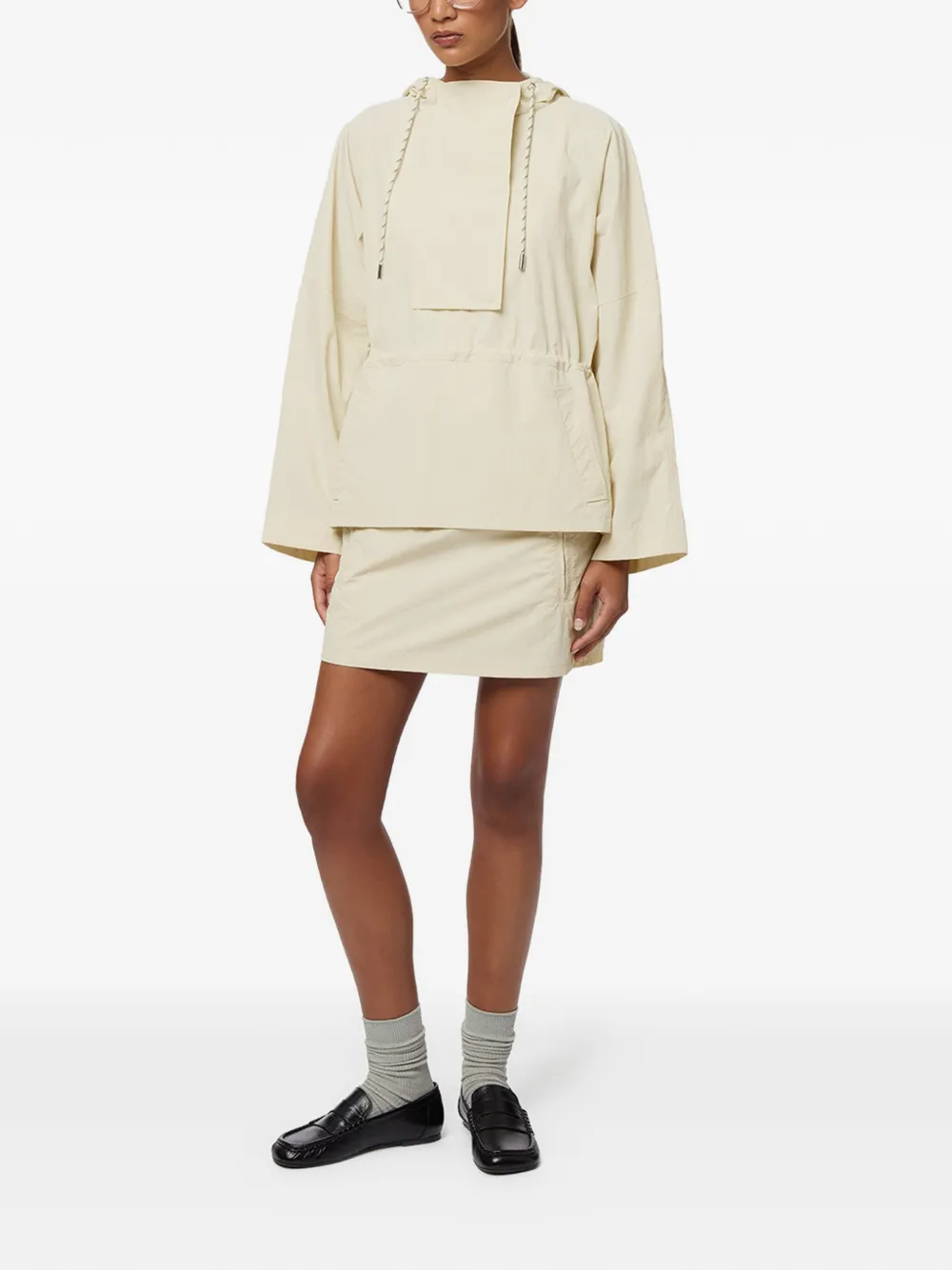  Apparis Sky Hooded Windbreaker - Neutrals 
