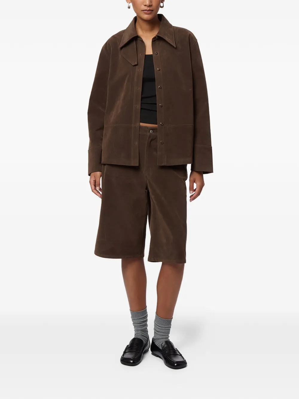  Apparis Ren Overshirt - Brown 
