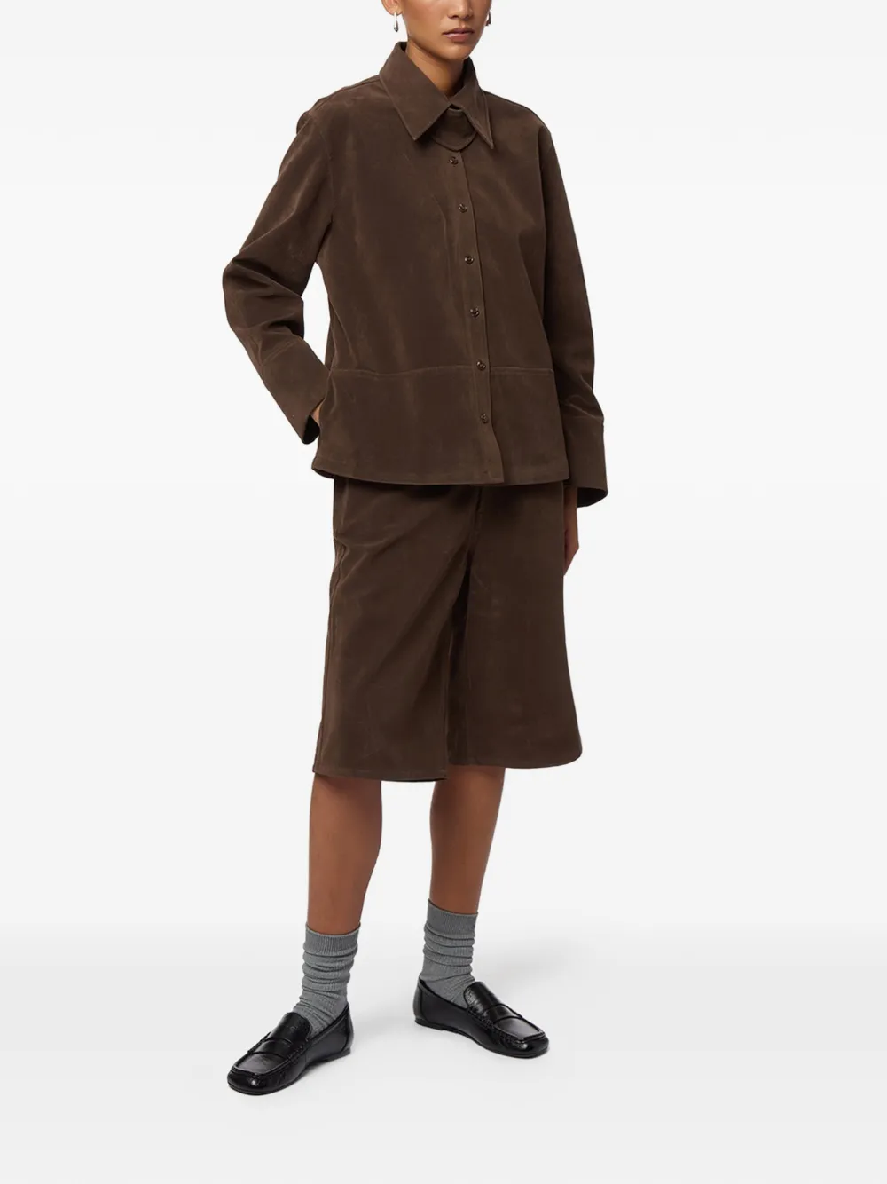  Apparis Ren Overshirt - Brown 