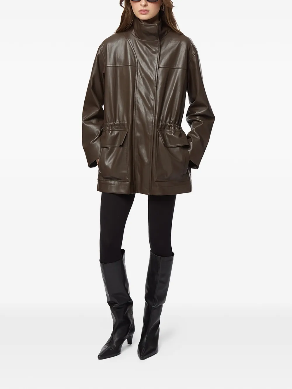  Apparis Edie Coat - Brown 
