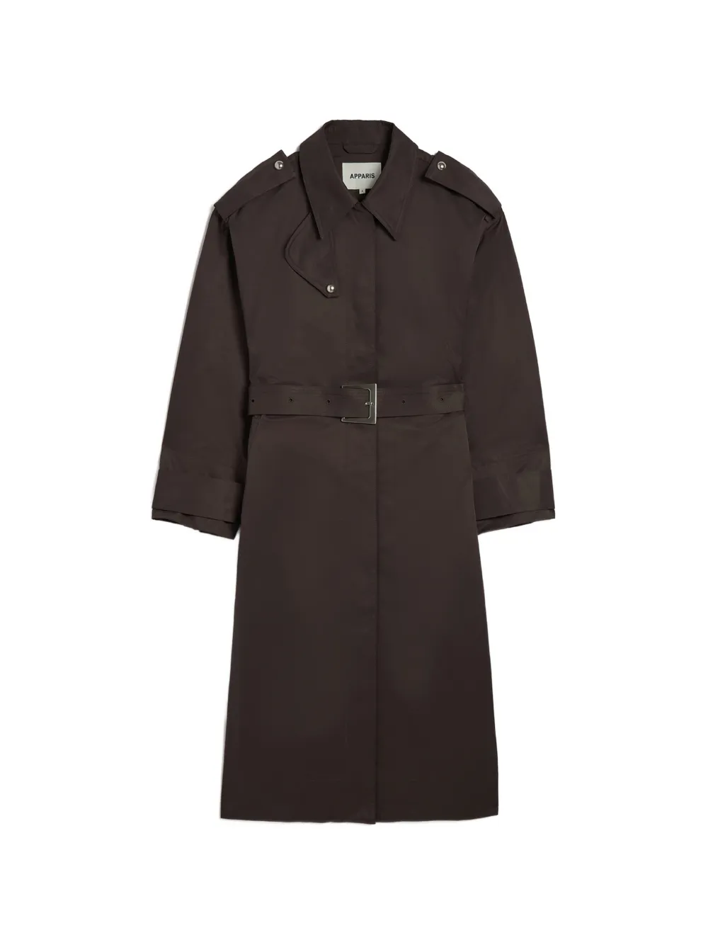 Apparis Joan belted trench coat - Nero