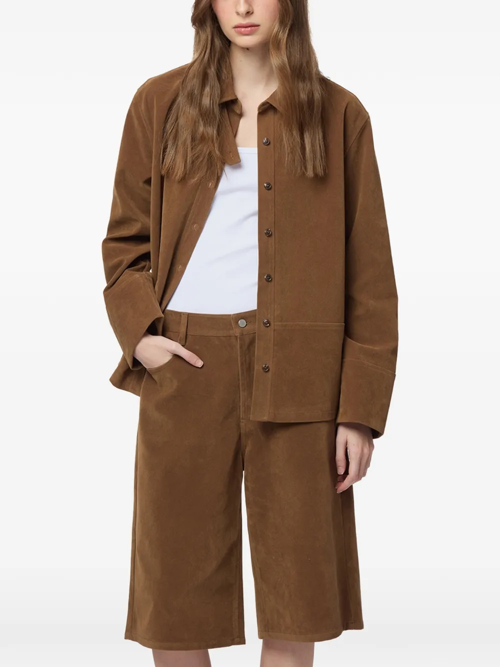  Apparis Ren Overshirt - Brown 