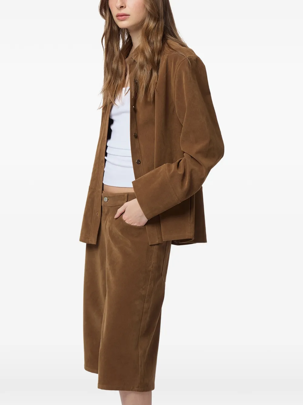 Apparis Ren shirtjack Bruin