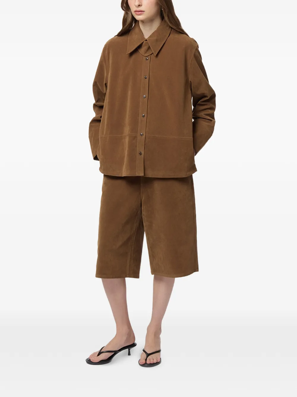  Apparis Ren Overshirt - Brown 