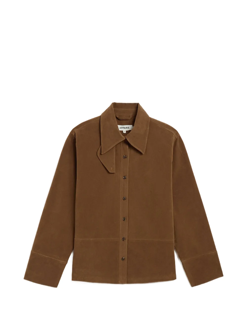 Apparis Ren overshirt - Marrone