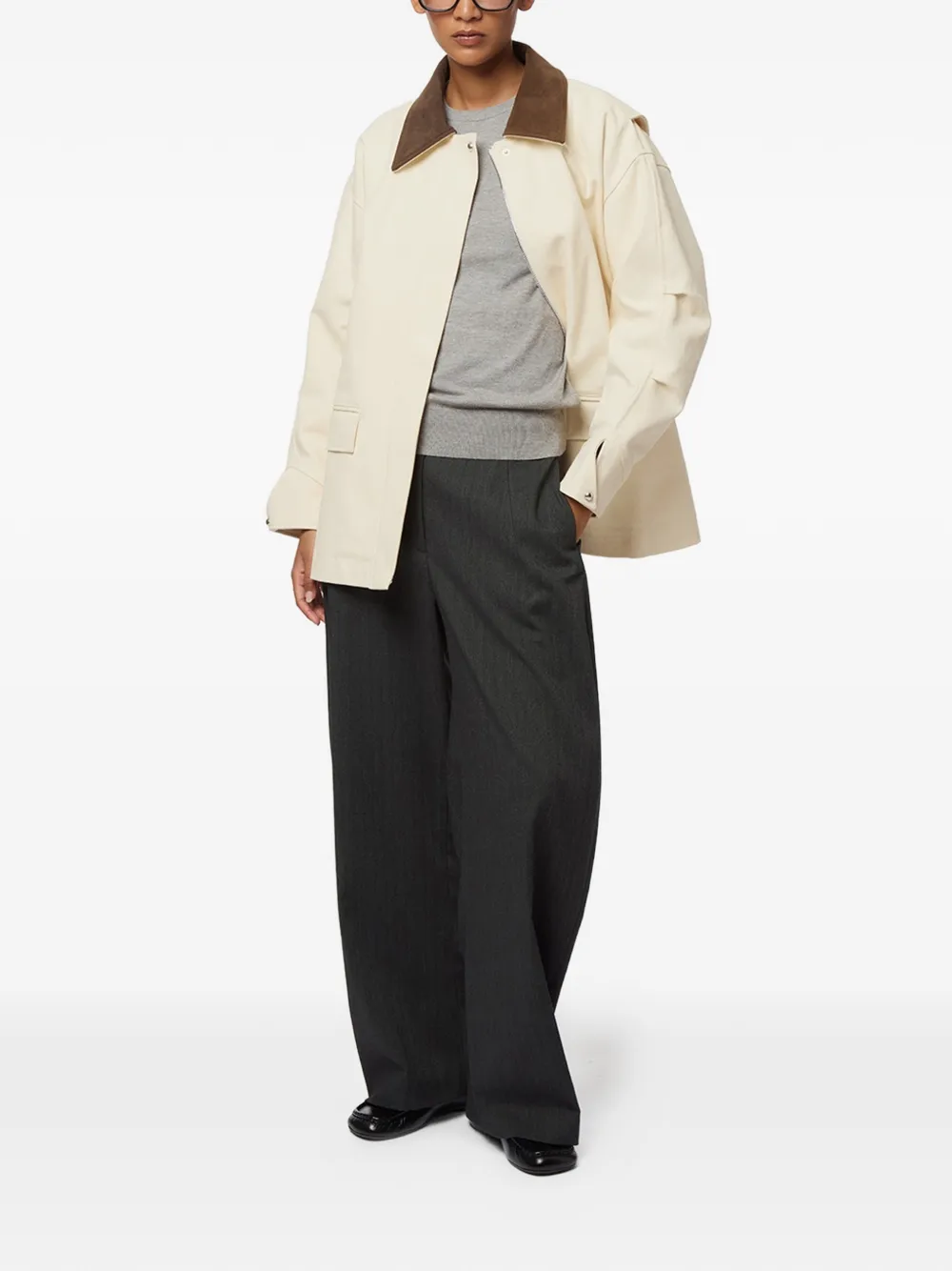  Apparis Clive Collared Jacket - Neutrals 