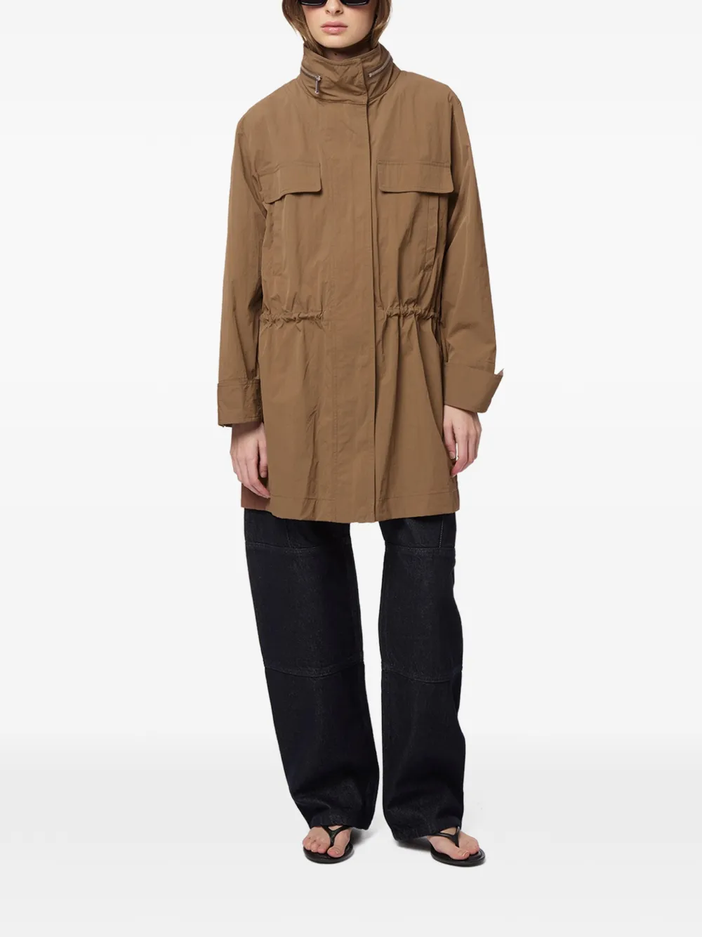  Apparis Bea Drawstring Raincoat - Brown 
