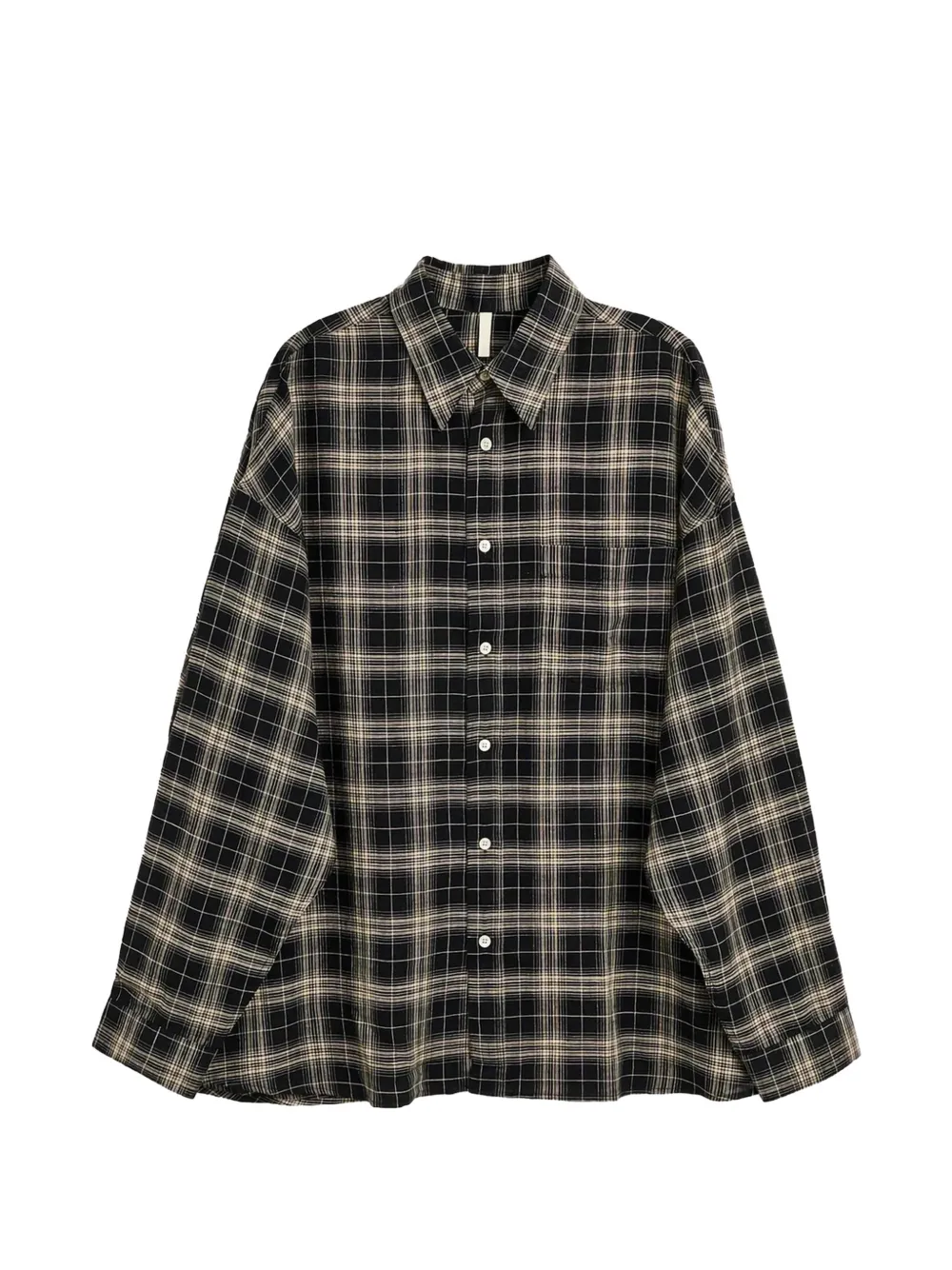Sunflower Stable plaid shirt - Nero