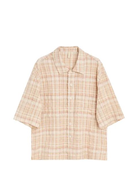 Sunflower Adam check shirt
