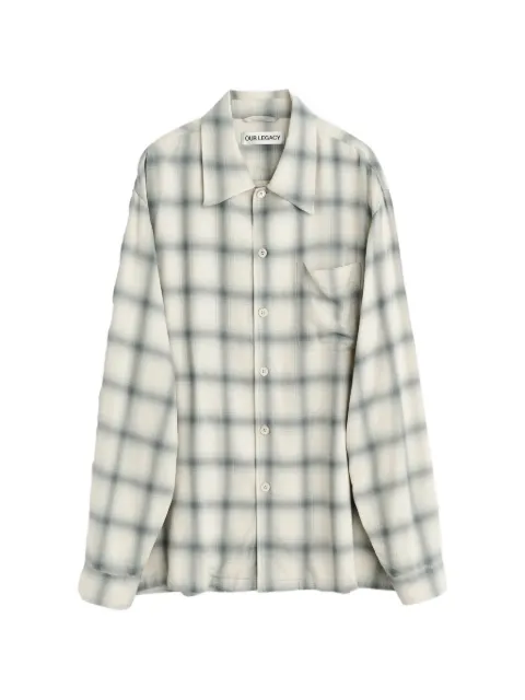 OUR LEGACY Every check-pattern shirt