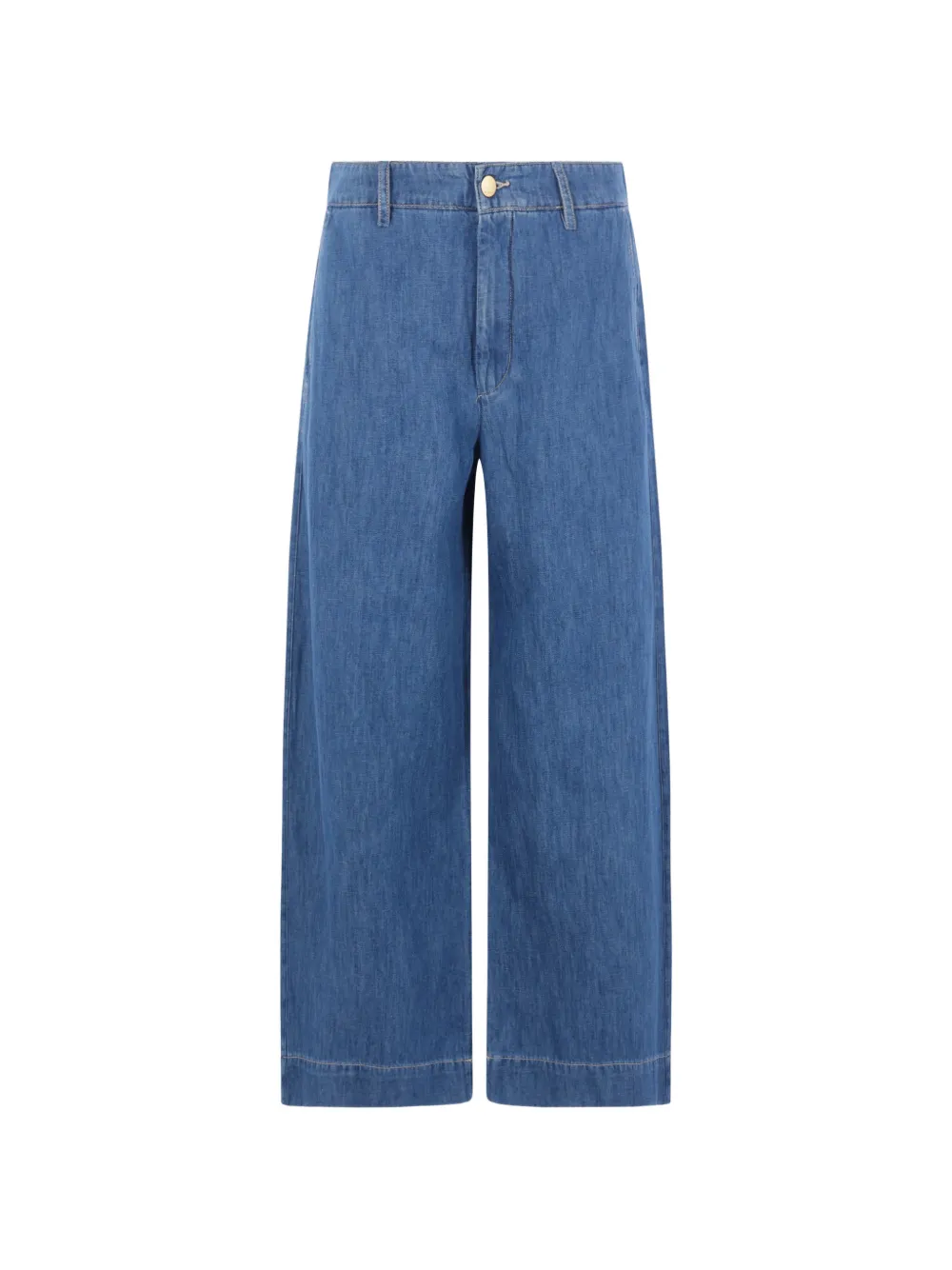 'S Max Mara Jeans met wijde pijpen Blauw