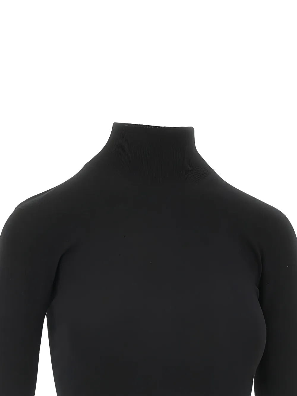  Max Mara Mxscanale Turtleneck Top - Black 