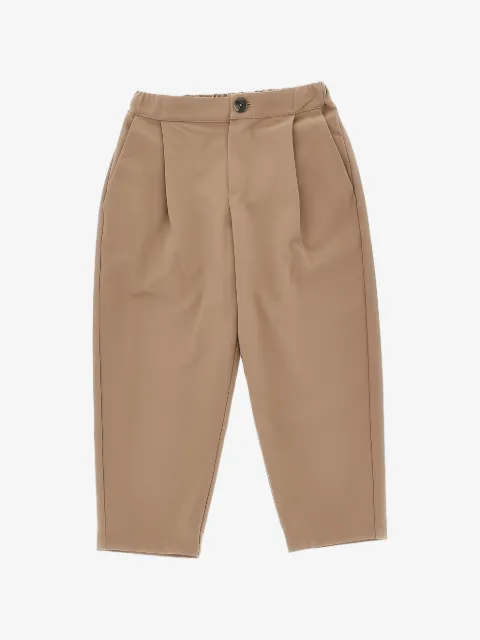 Doudou et Compagnie button pleated trousers
