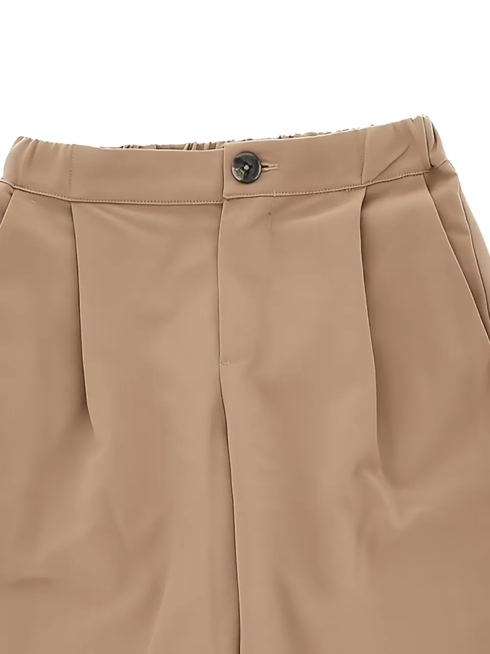 Doudou Et Compagnie Button Pleated Trousers - Neutrals 
