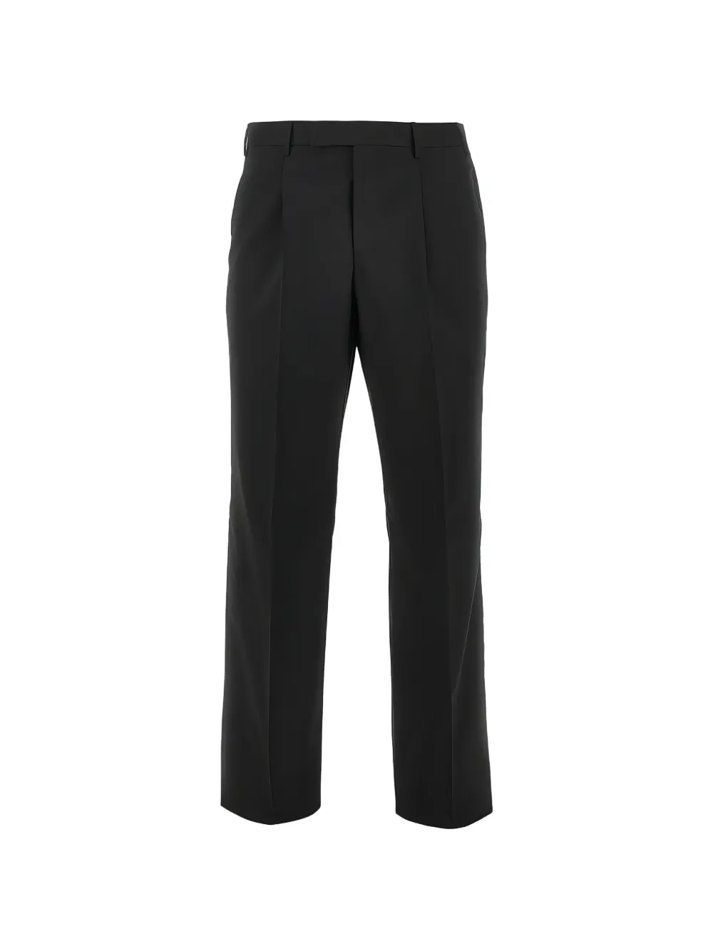 Pt Torino Pleated Trousers In Black