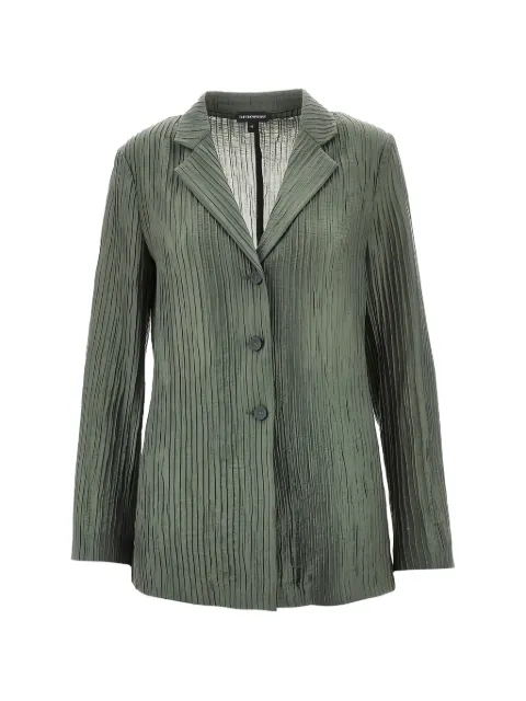 Emporio Armani pleated blazer