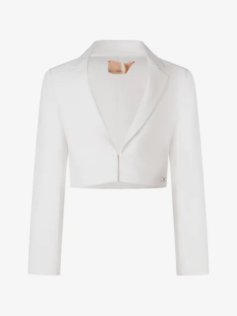 Elisabetta Franchi La Mia Bambina veste Spencer à fermeture dissimulée