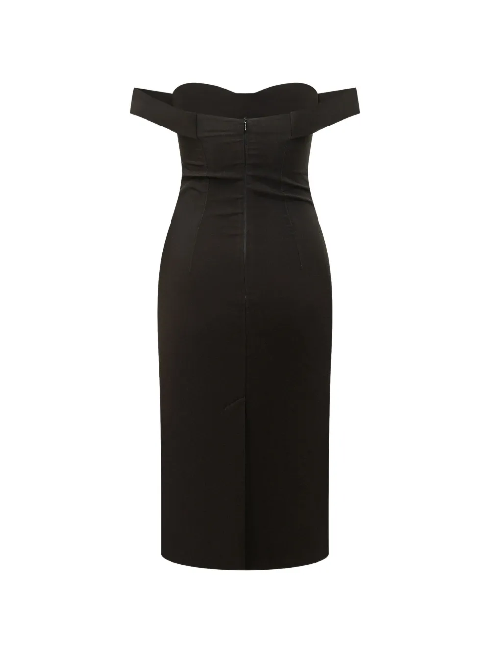  Des Phemmes Off-shoulder Bustier Dress - Black 