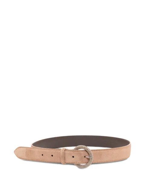 Orciani round-buckle belt