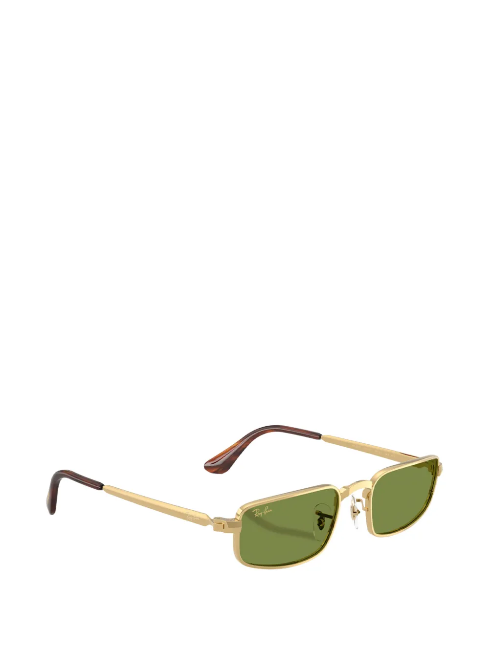 Ray-Ban x Asap Rocky Bold Metals Pillow zonnebril met rechthoekig montuur Goud