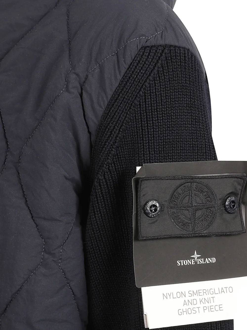 hooded quilted puffer jacket