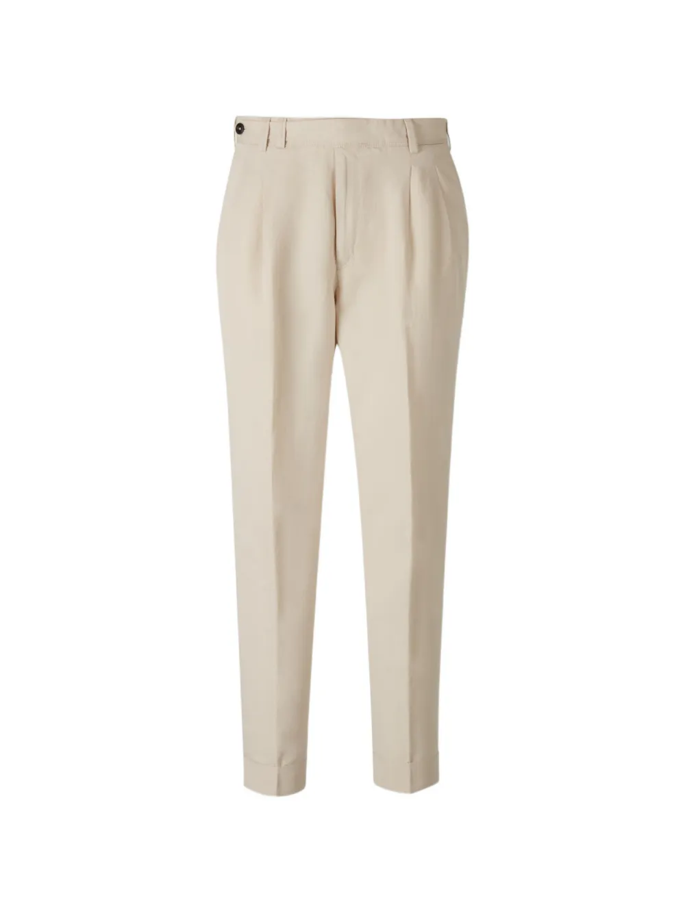 Pantaloni Torino pleated turn-up trousers