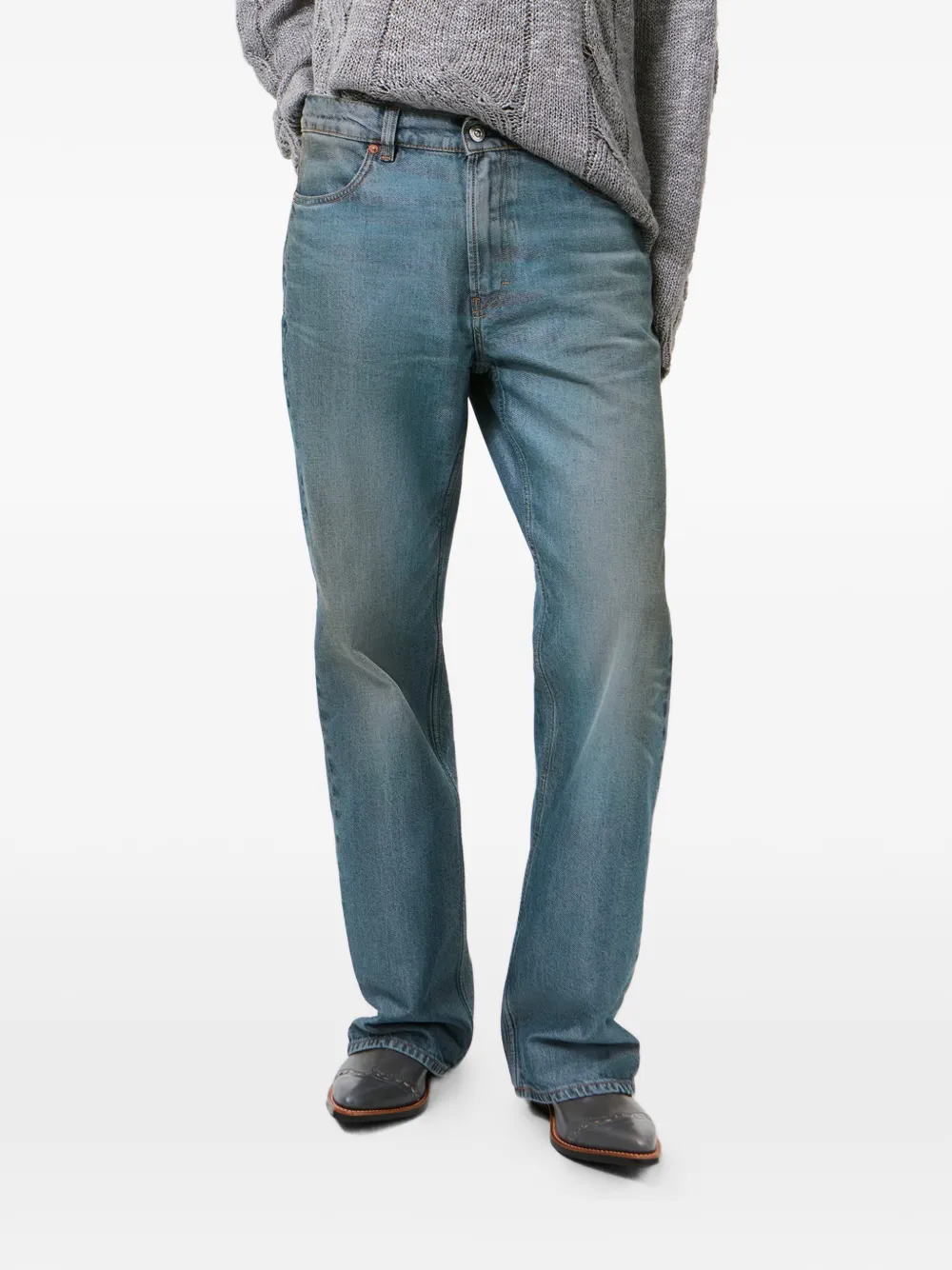 OUR LEGACY Carlson Cut jeans Blauw