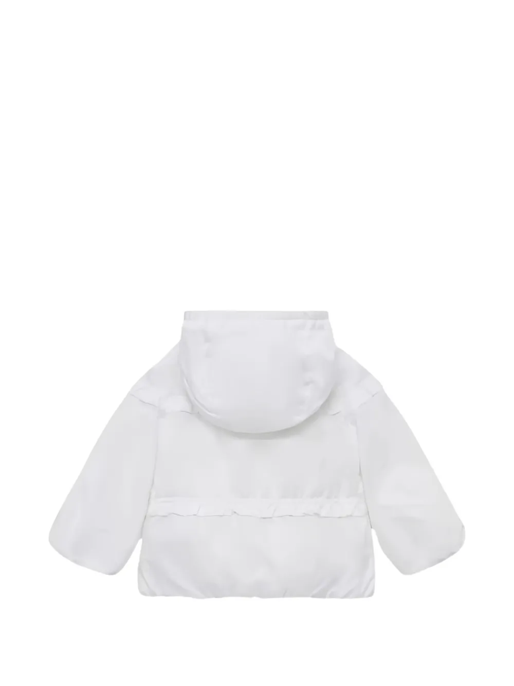  Moncler Enfant Ruffled Jacket - White 