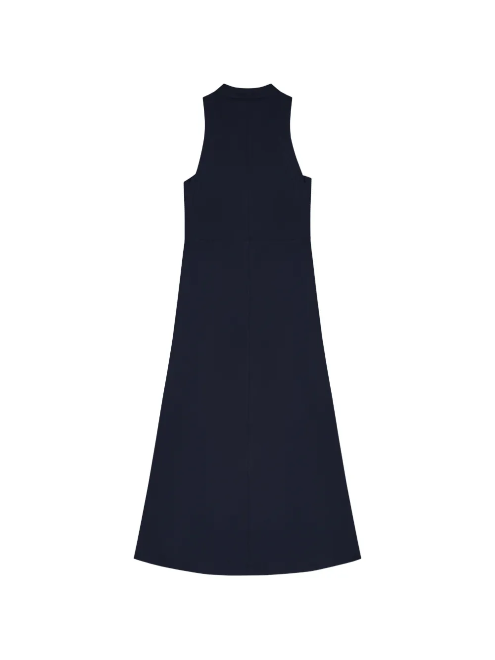 Emporio Armani Mouwloze maxi-jurk Blauw