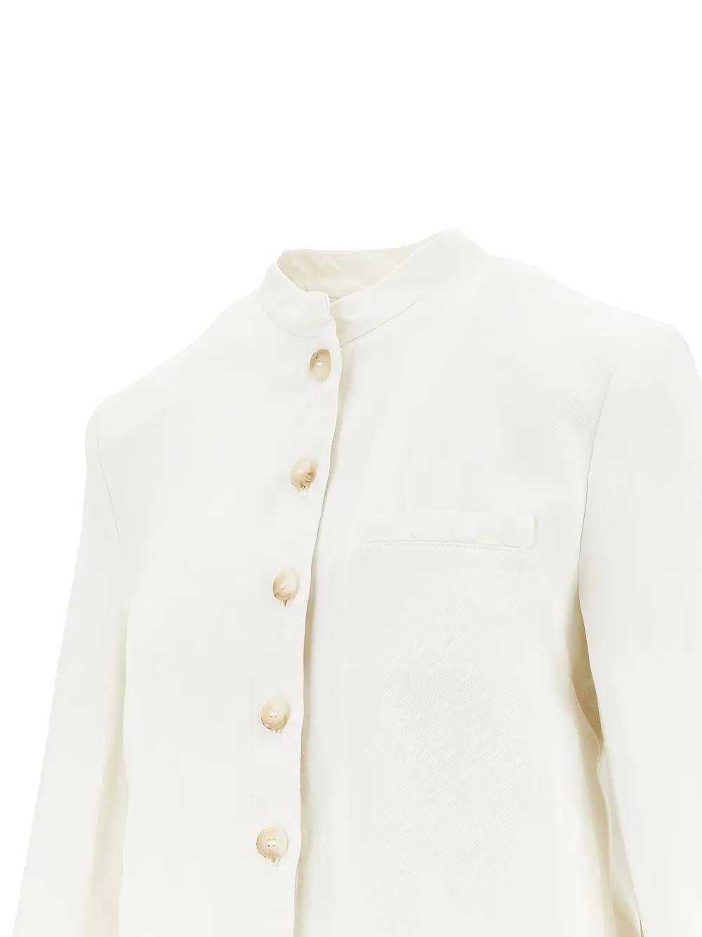 Emporio Armani Button-up jack Wit