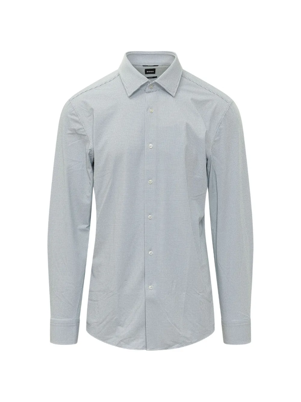 BOSS long-sleeve shirt - Blau