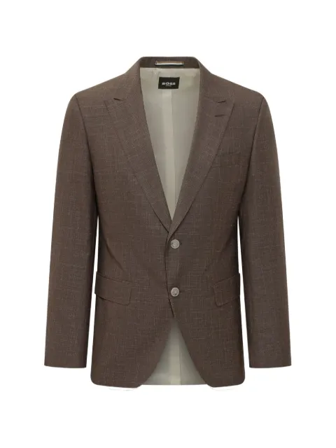 BOSS peak lapel blazer
