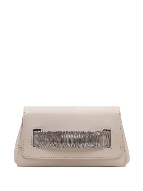 Orciani chain clutch bag