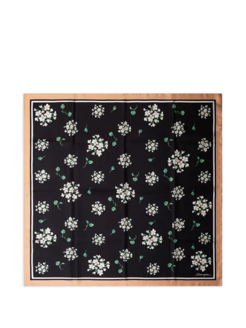 Dolce & Gabbana floral-print scarf