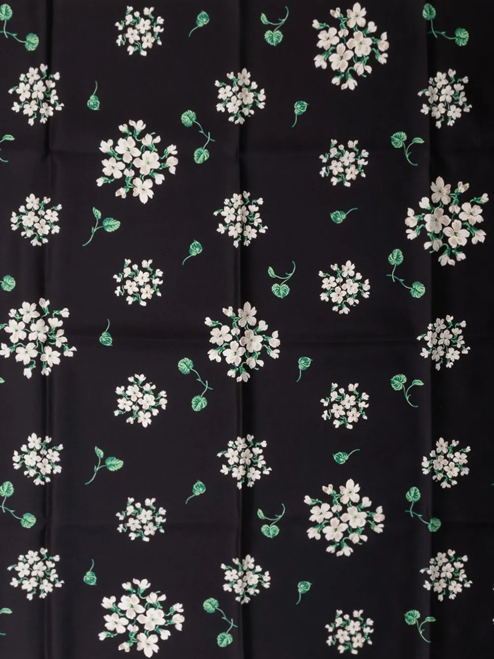Dolce & Gabbana Sjaal met bloemenprint Zwart