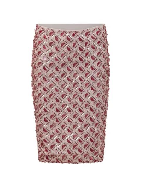 DES PHEMMES embellished skirt