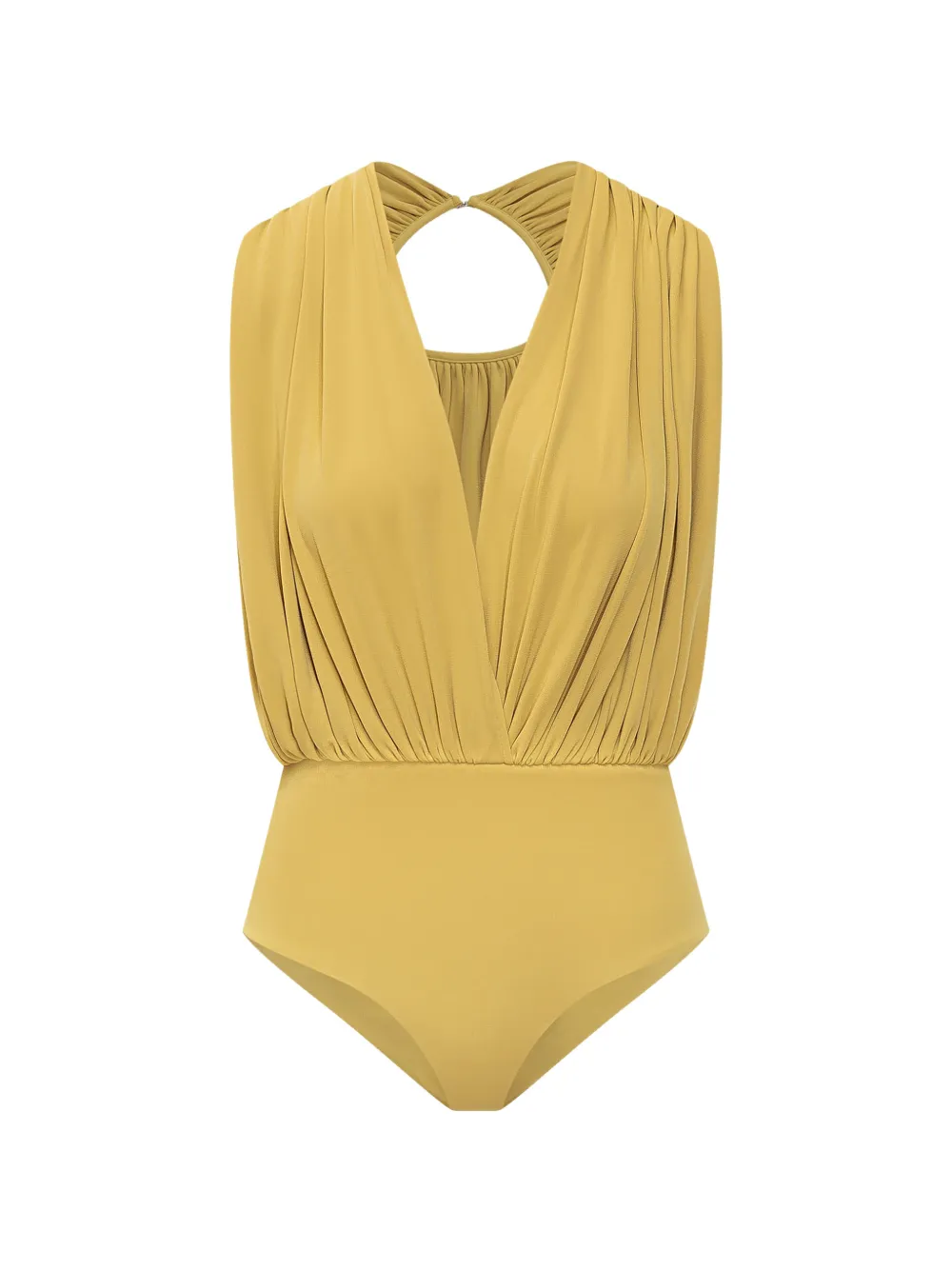 DES PHEMMES cape top - Giallo