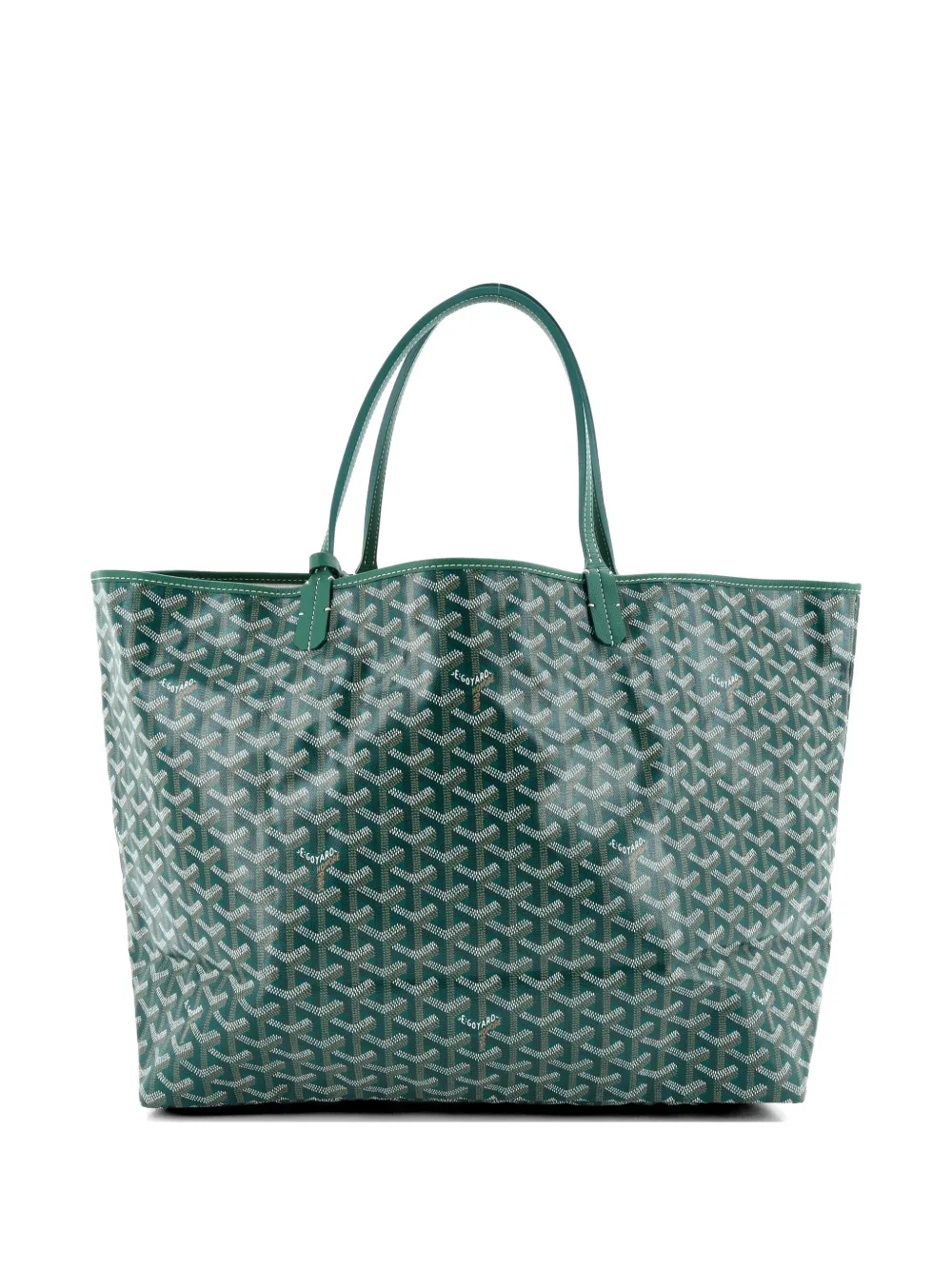 Goyard Pre-Owned Saint Louis Coated Canvas GM tote bag - Verde