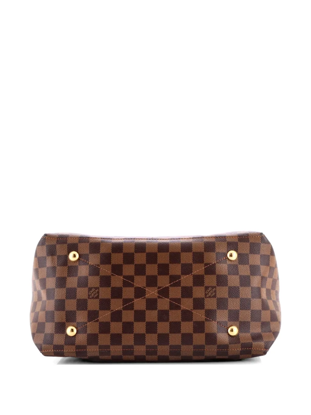 Maida Handbag Damier With Leather Hobo Bag