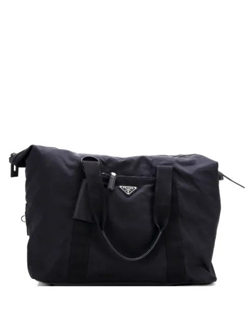 Prada Pre-Owned Weekend Duffle Bag Tessuto Large travel bag